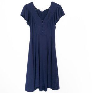 Blue vintage style dress